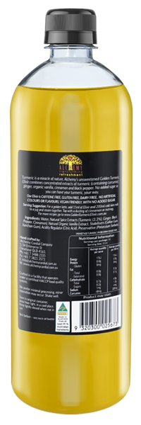 Unsweetened Golden Turmeric Elixir