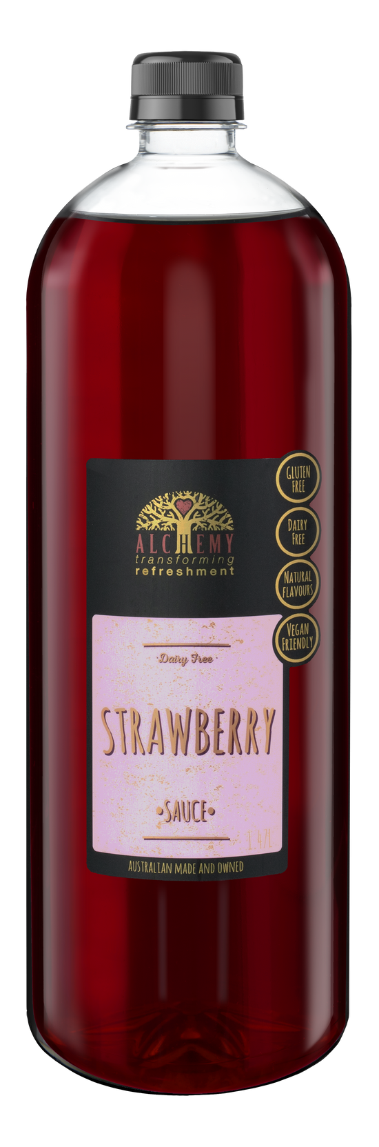 Strawberry Sauce (Vegan, Dairy & Gluten free) 1.47L