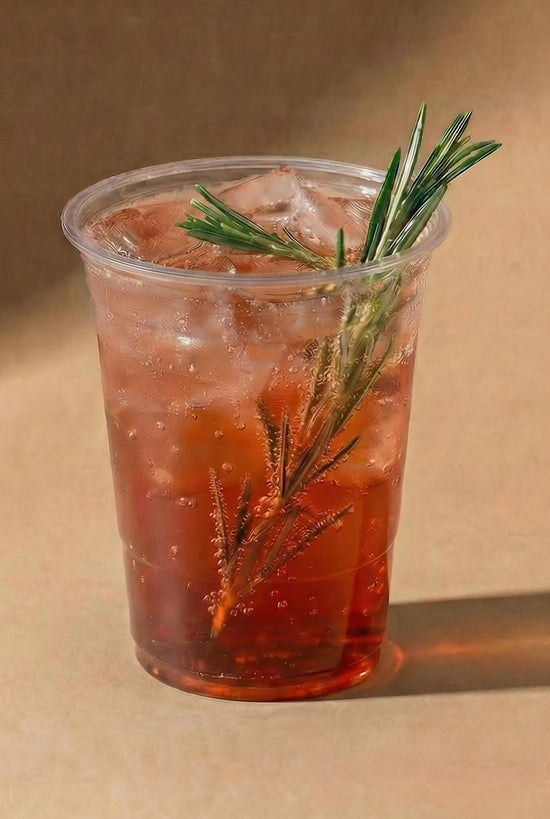 Sparkling Strawberry Black Iced Tea
