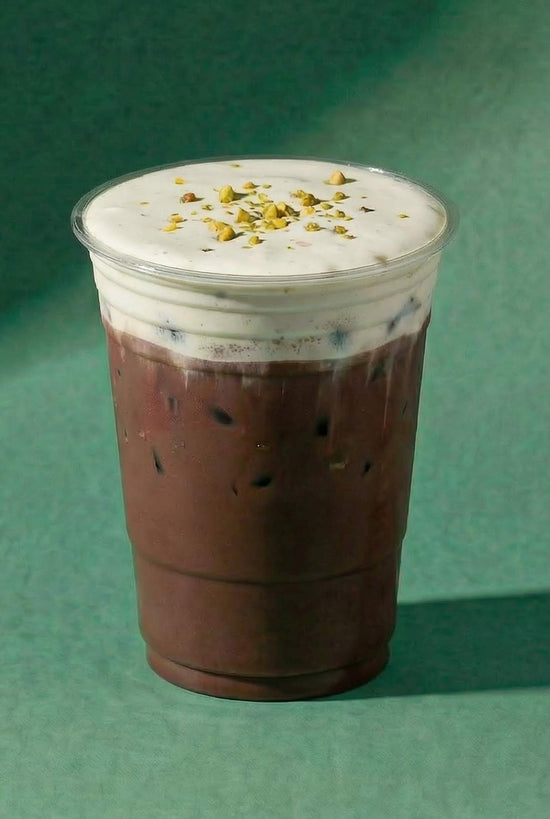 Choc Coco with Pistachio Cold Foam