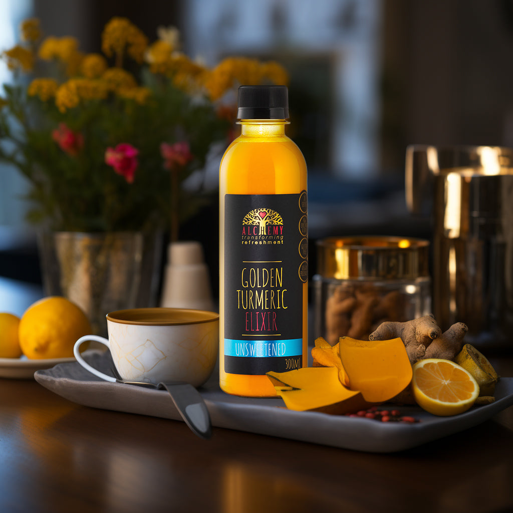 Unsweetened Golden Turmeric Elixir - Alchemy Cordial