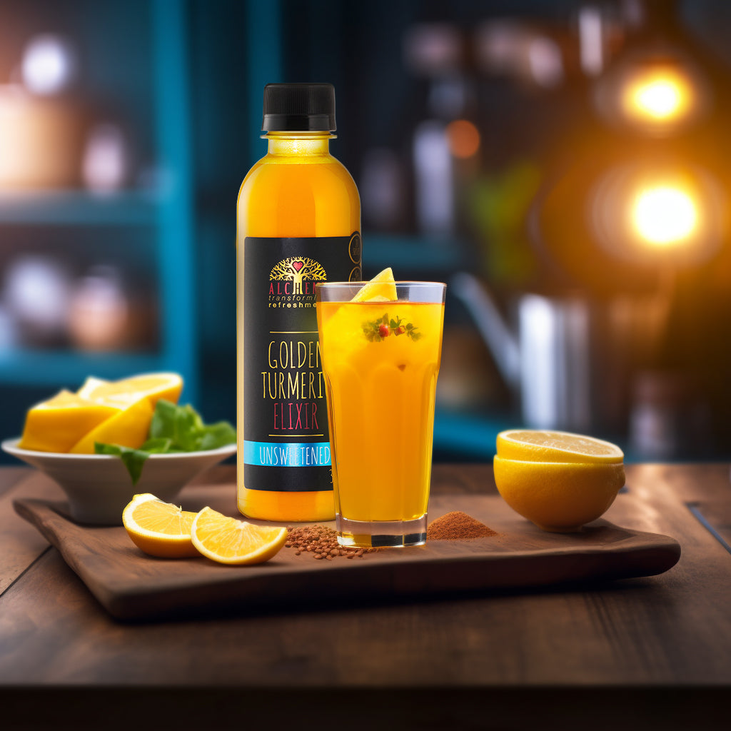 Unsweetened Golden Turmeric Elixir - Alchemy Cordial